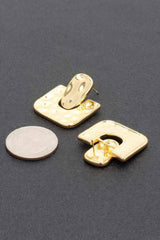 Metal Gold Dip Earring | Mixtshop LLC