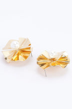 Faux Pearl Metal Earring | Mixtshop LLC
