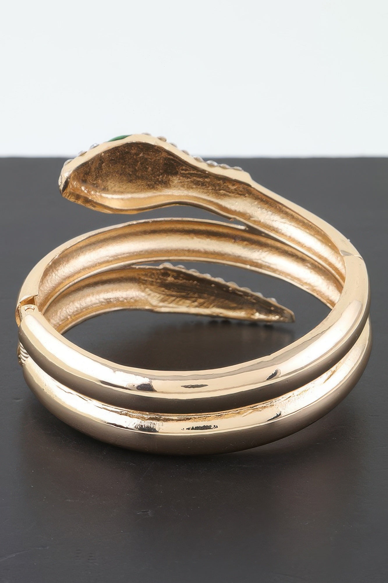 Bejeweled Snake Wrap Cuff Bracelet | Mixtshop LLC