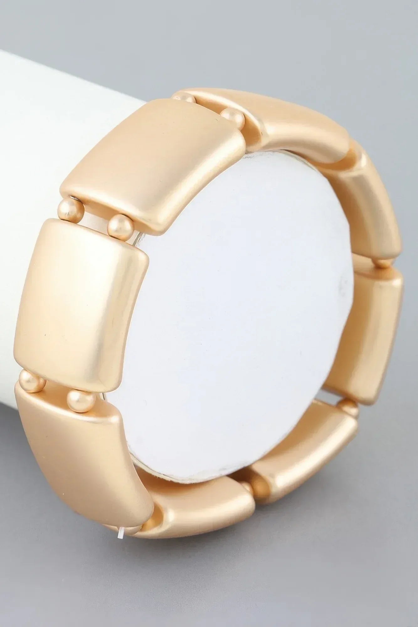 Polished Cubic Cuff Bracelet | Mixtshop LLC Main image
