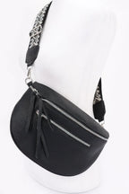 Faux Leather Crossbody Bag Belt | Mixtshop LLC