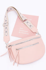 Faux Leather Crossbody Bag Belt | Mixtshop LLC
