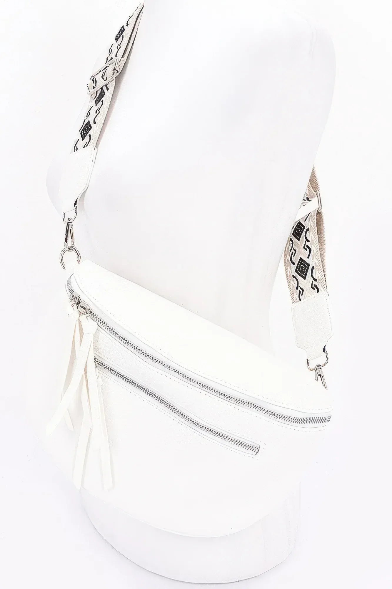 Faux Leather Crossbody Bag Belt | Mixtshop LLC