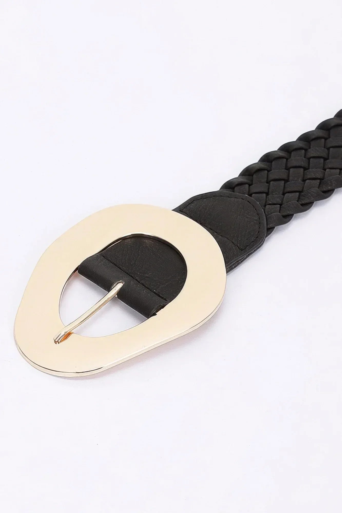Metal Buckle Braided Belt | Mixtshop LLC
