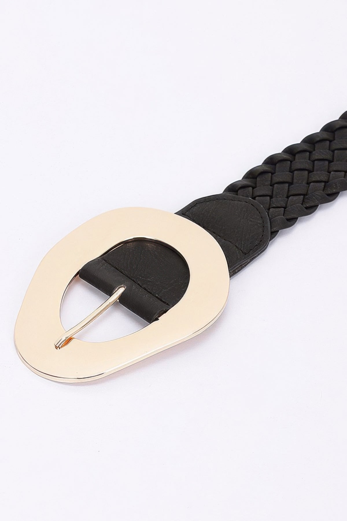 Metal Buckle Braided Belt | Mixtshop LLC