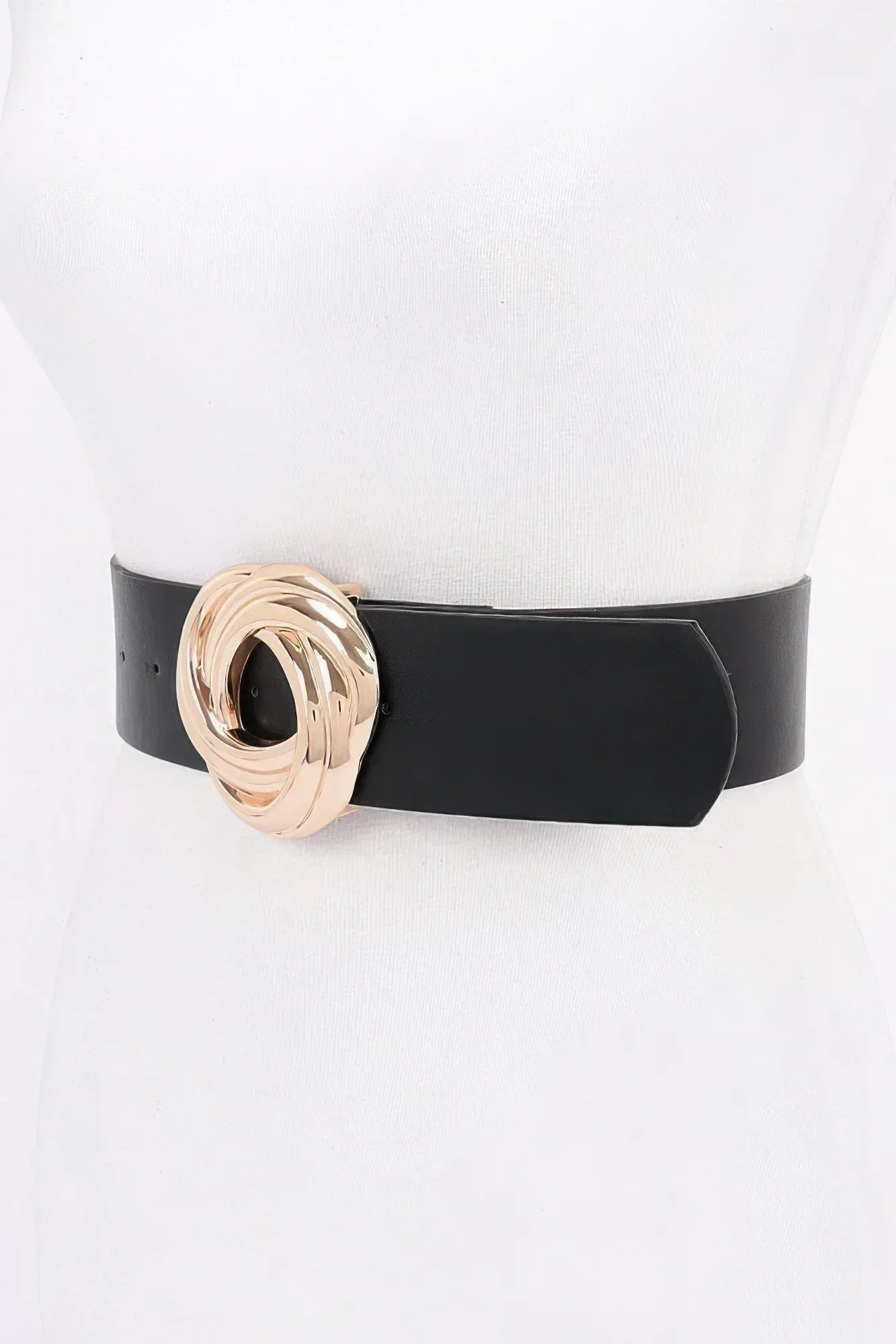 Metal Buckle Pu Belt Secondary image