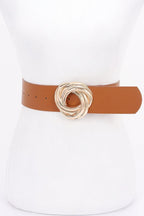 Metal Buckle Pu Belt | Mixtshop LLC