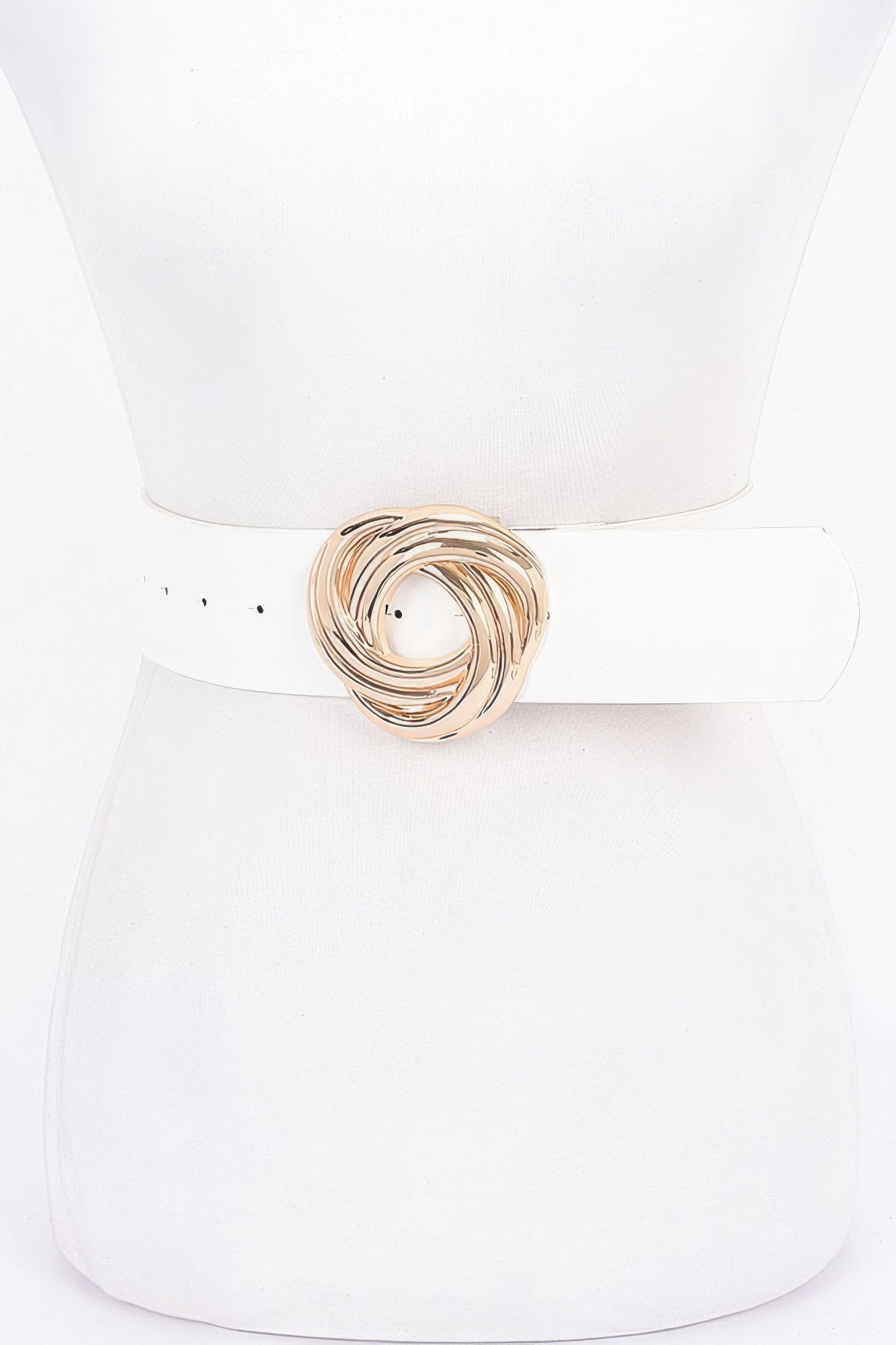 Metal Buckle Pu Belt | Mixtshop LLC