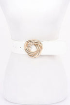 Metal Buckle Pu Belt | Mixtshop LLC