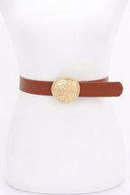 Metal Buckle Pu Belt | Mixtshop LLC