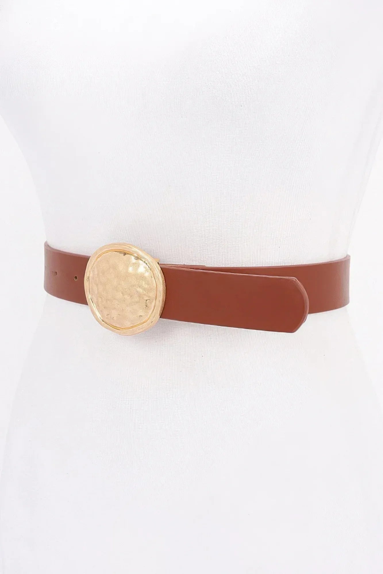 Metal Buckle Pu Belt | Mixtshop LLC