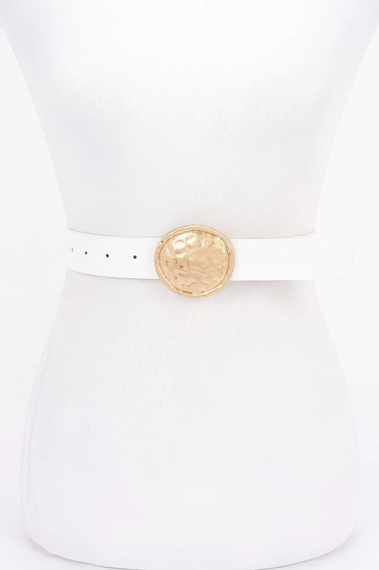 Metal Buckle Pu Belt | Mixtshop LLC