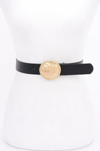 Metal Buckle Pu Belt | Mixtshop LLC