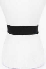 Metal Buckle Elastic Belt | Mixtshop LLC