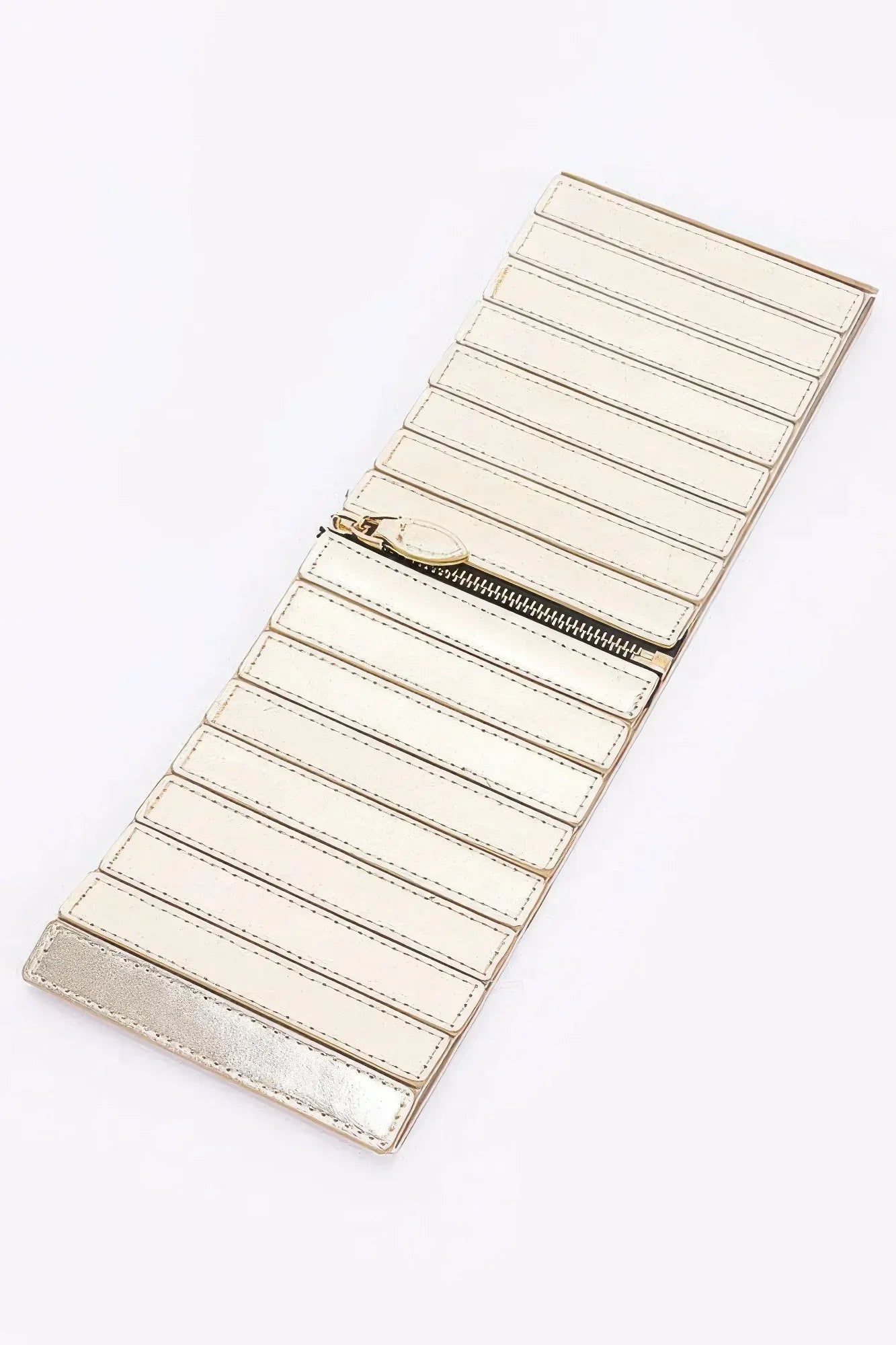 Multi Pu Zip Front Elastic Belt | Mixtshop LLC