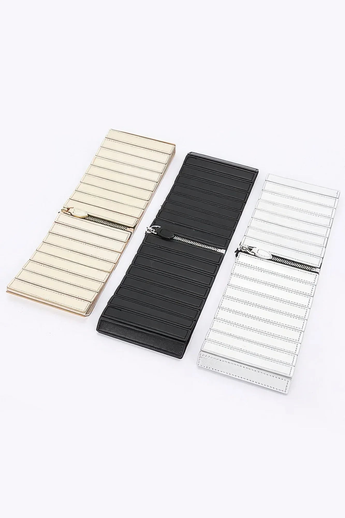 Multi Pu Zip Front Elastic Belt | Mixtshop LLC