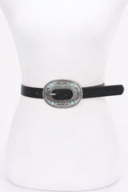 Multi Metal Vintage Pu Belt | Mixtshop LLC