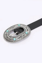 Multi Metal Vintage Pu Belt | Mixtshop LLC