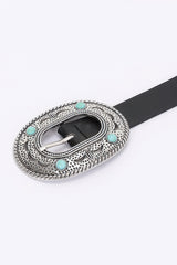 Multi Metal Vintage Pu Belt | Mixtshop LLC