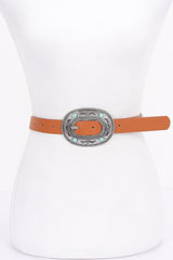 Multi Metal Vintage Pu Belt | Mixtshop LLC