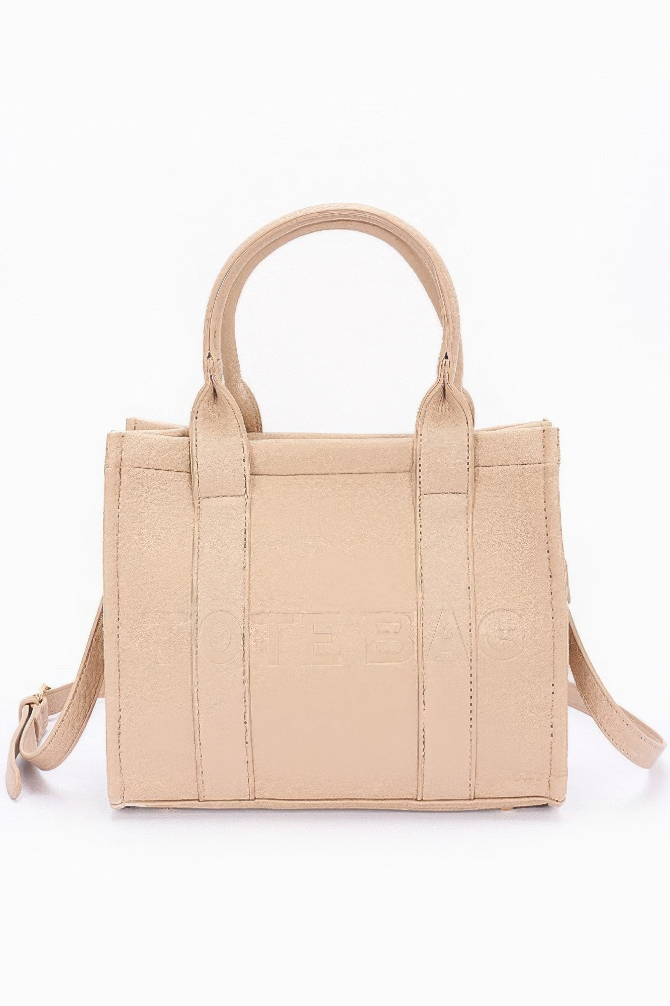 Faux Leather Tote Bag | Mixtshop LLC
