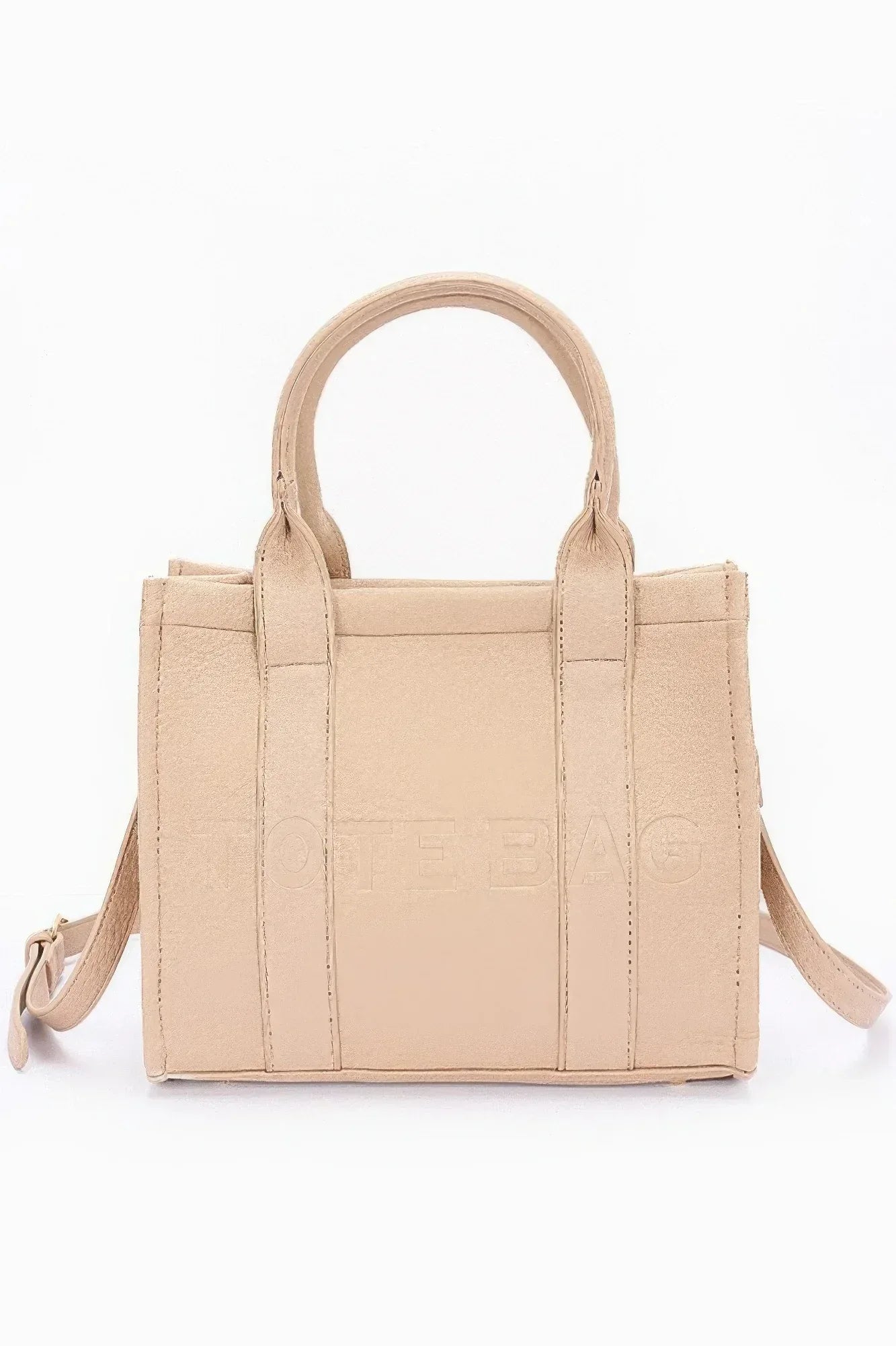 Faux Leather Tote Bag | Mixtshop LLC Main image