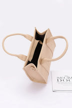 Faux Leather Tote Bag | Mixtshop LLC