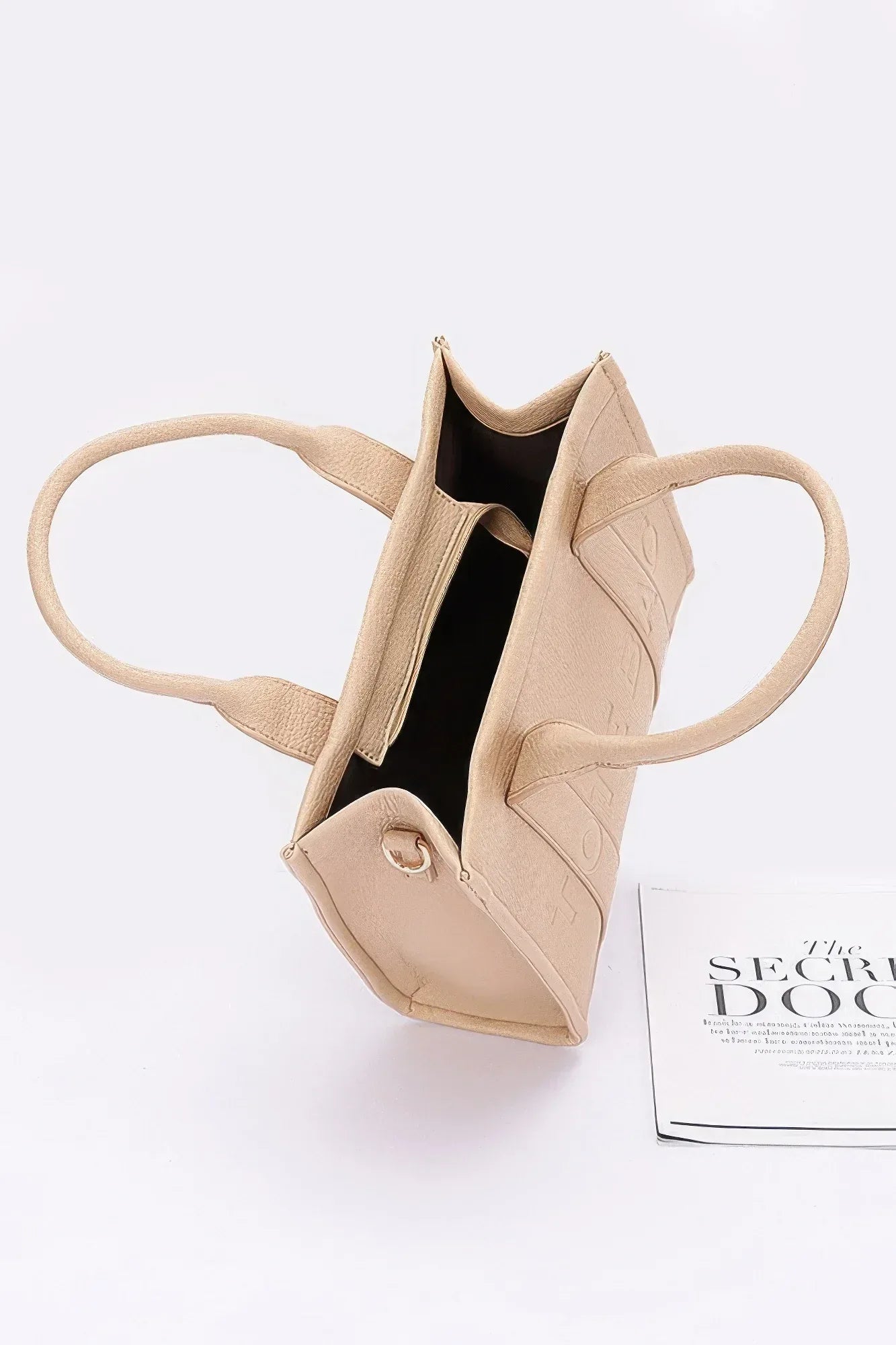 Faux Leather Tote Bag | Mixtshop LLC