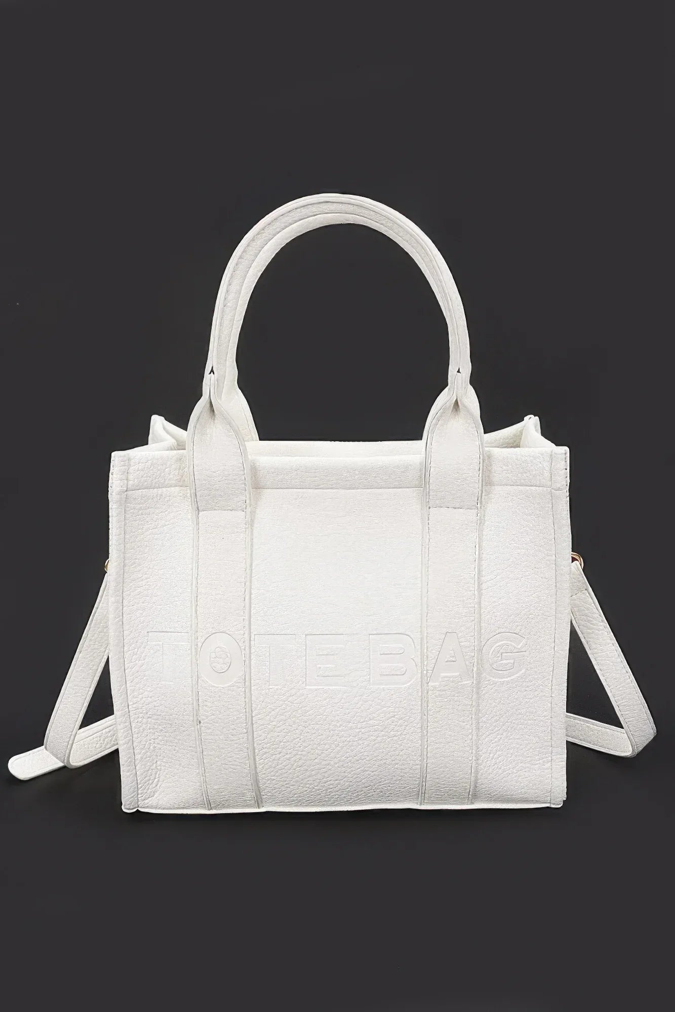 Faux Leather Tote Bag | Mixtshop LLC