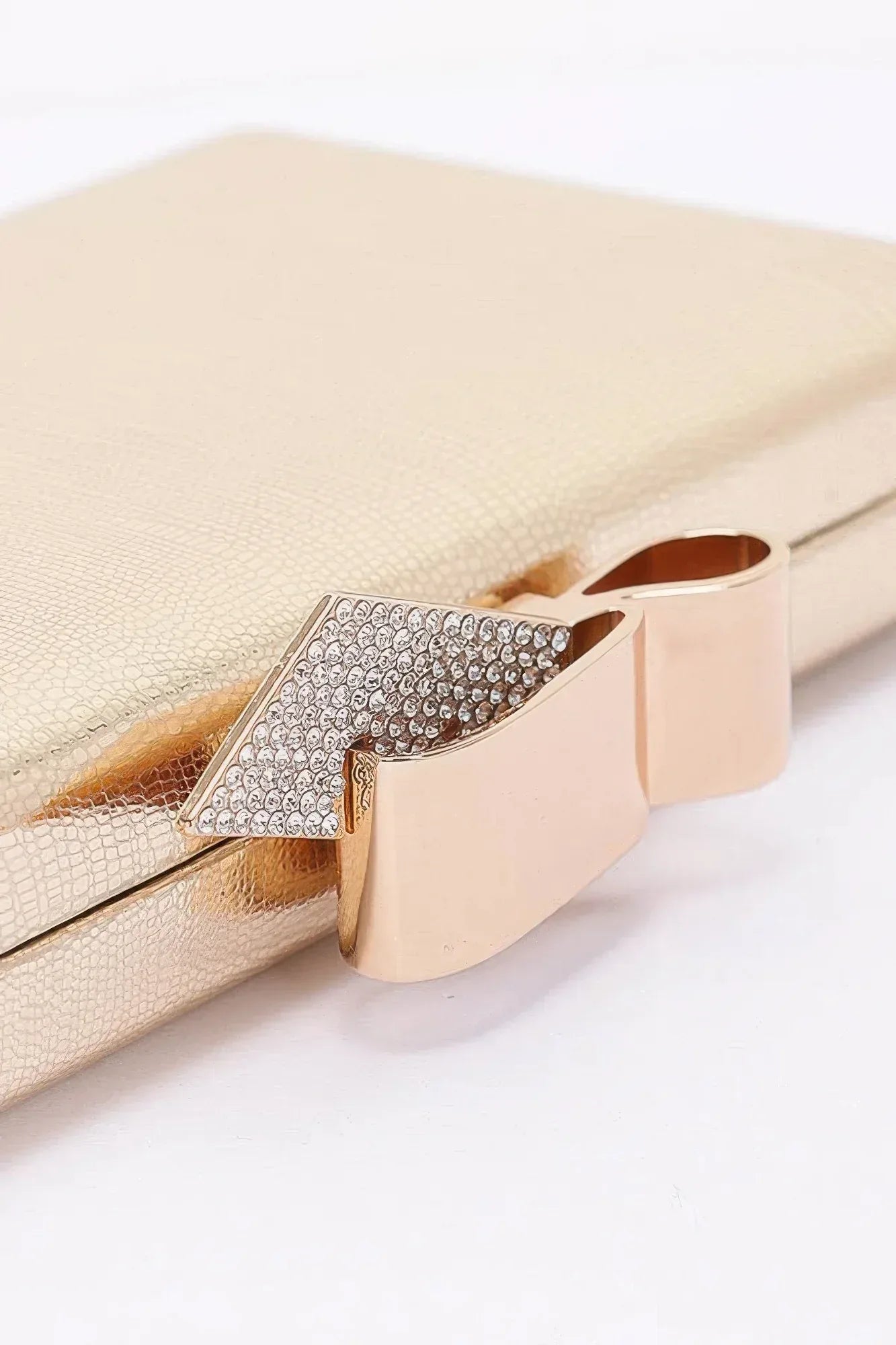 Metal Ribbon Top Case Clutch | Mixtshop LLC