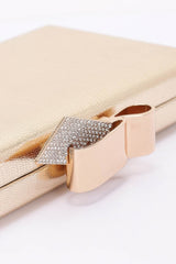 Metal Ribbon Top Case Clutch | Mixtshop LLC