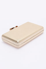 Metal Ribbon Top Case Clutch | Mixtshop LLC