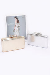 Metal Ribbon Top Case Clutch | Mixtshop LLC