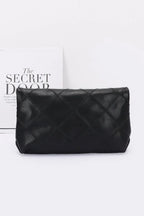 Quilted Faux Leather Pouch | Mixtshop LLC