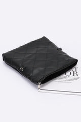 Quilted Faux Leather Pouch | Mixtshop LLC