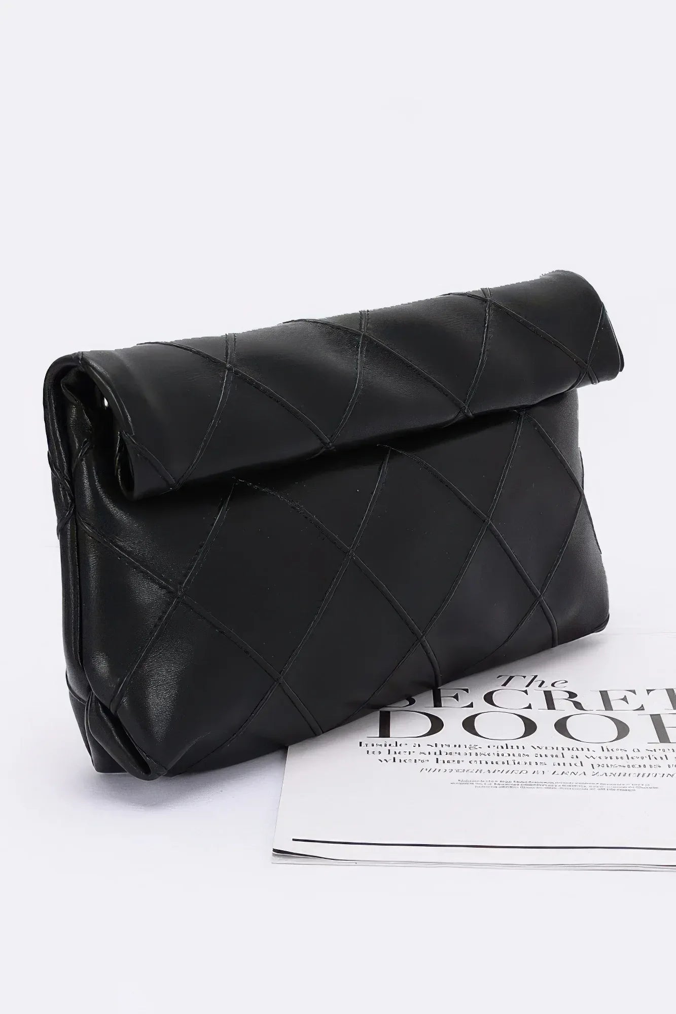Quilted Faux Leather Pouch | Mixtshop LLC