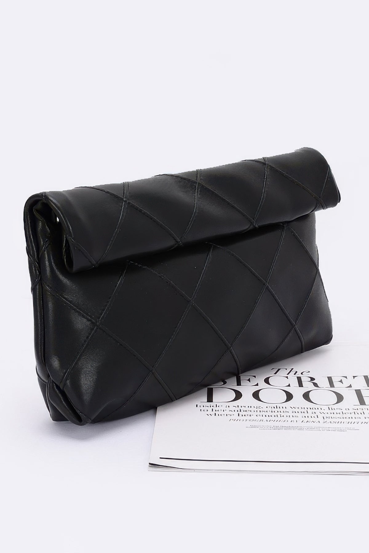 Quilted Faux Leather Pouch | Mixtshop LLC