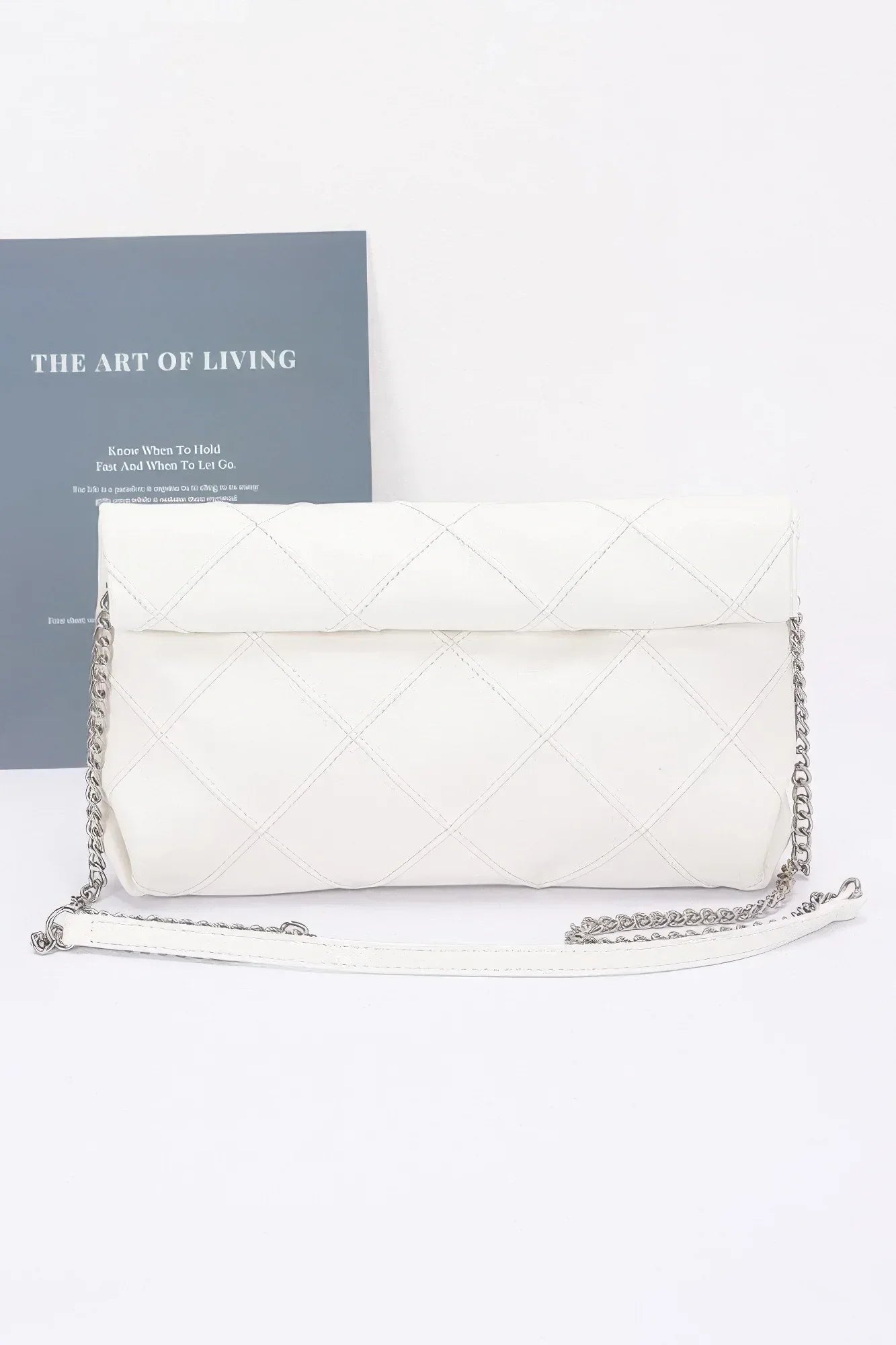 Quilted Faux Leather Pouch | Mixtshop LLC