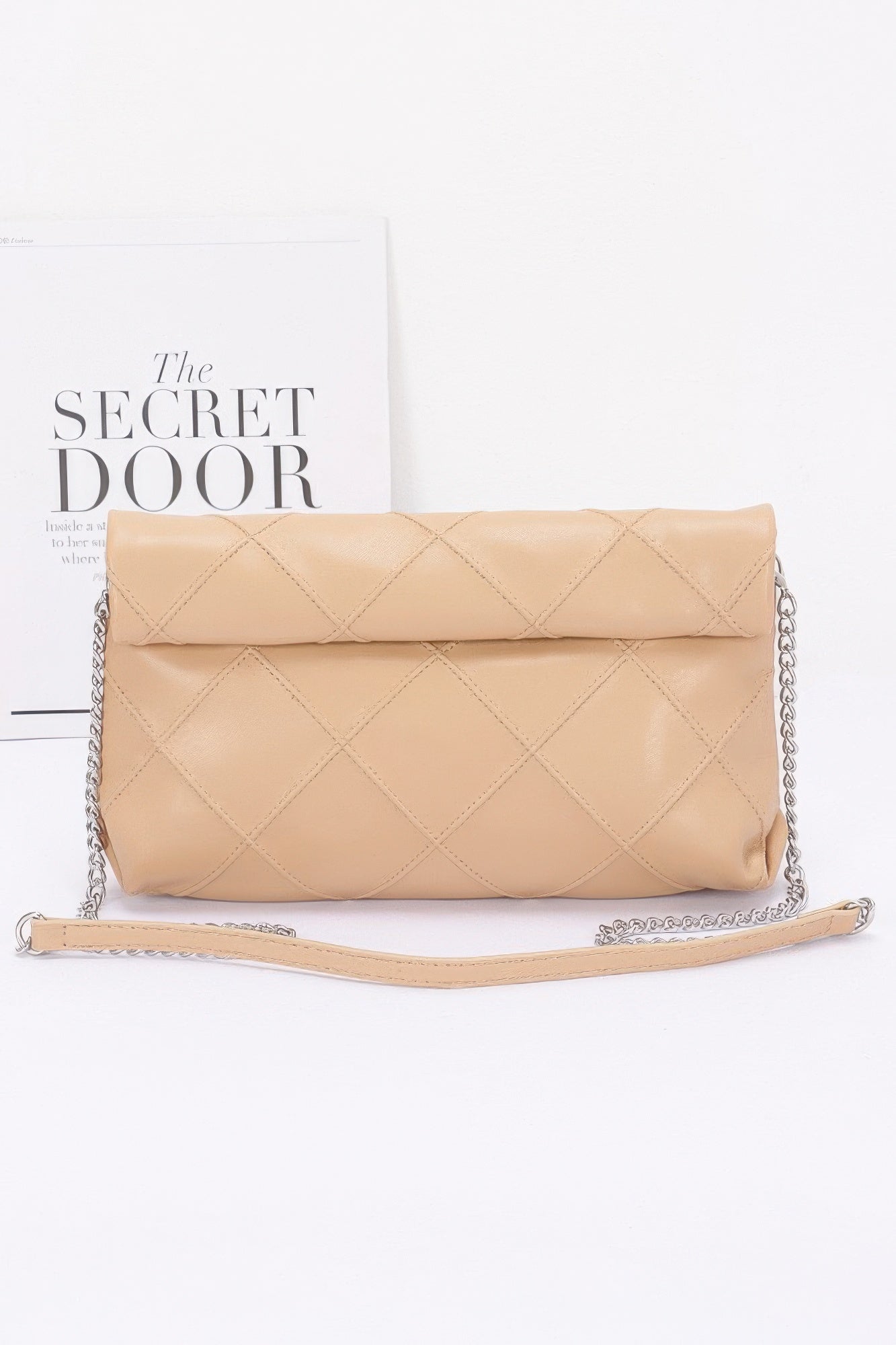 Quilted Faux Leather Pouch | Mixtshop LLC