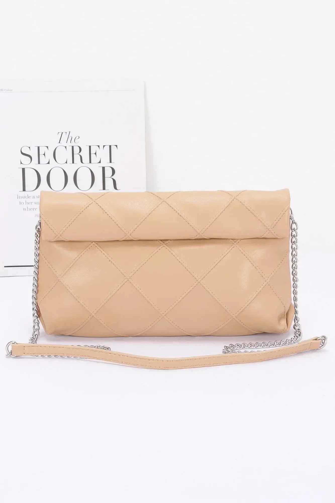 Quilted Faux Leather Pouch | Mixtshop LLC