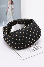 Satin Metal Studded Hobo Bag | Mixtshop LLC