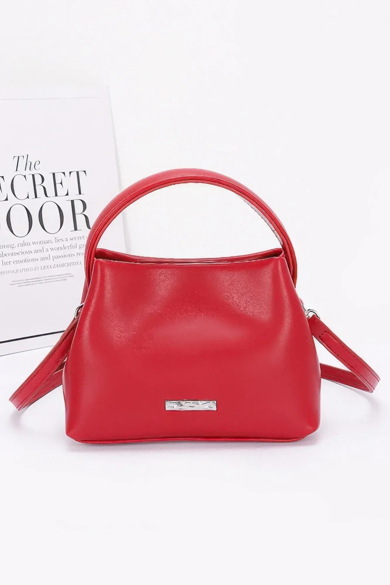 Faux Leather Tote Bag | Mixtshop LLC Main image