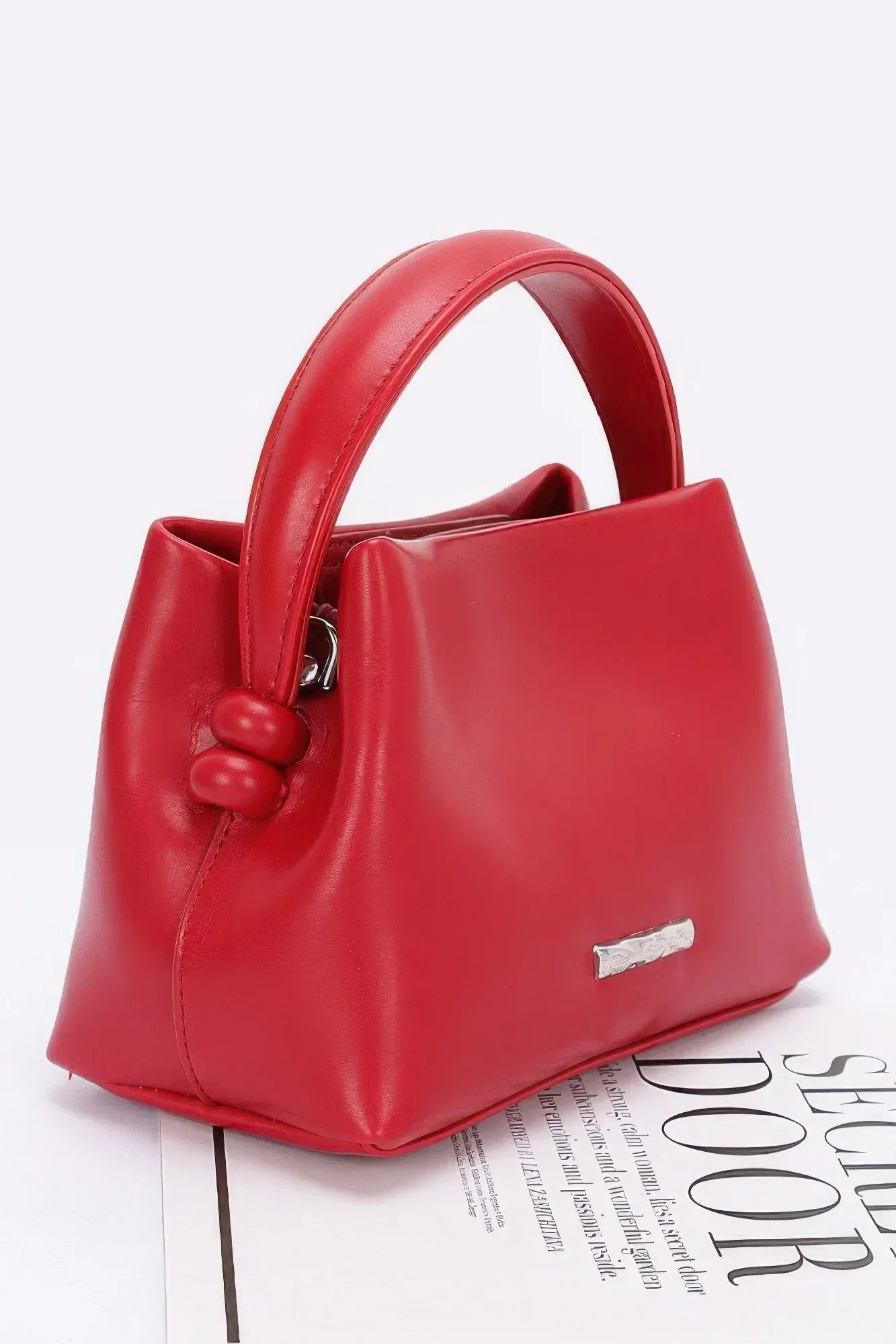 Faux Leather Tote Bag | Mixtshop LLC
