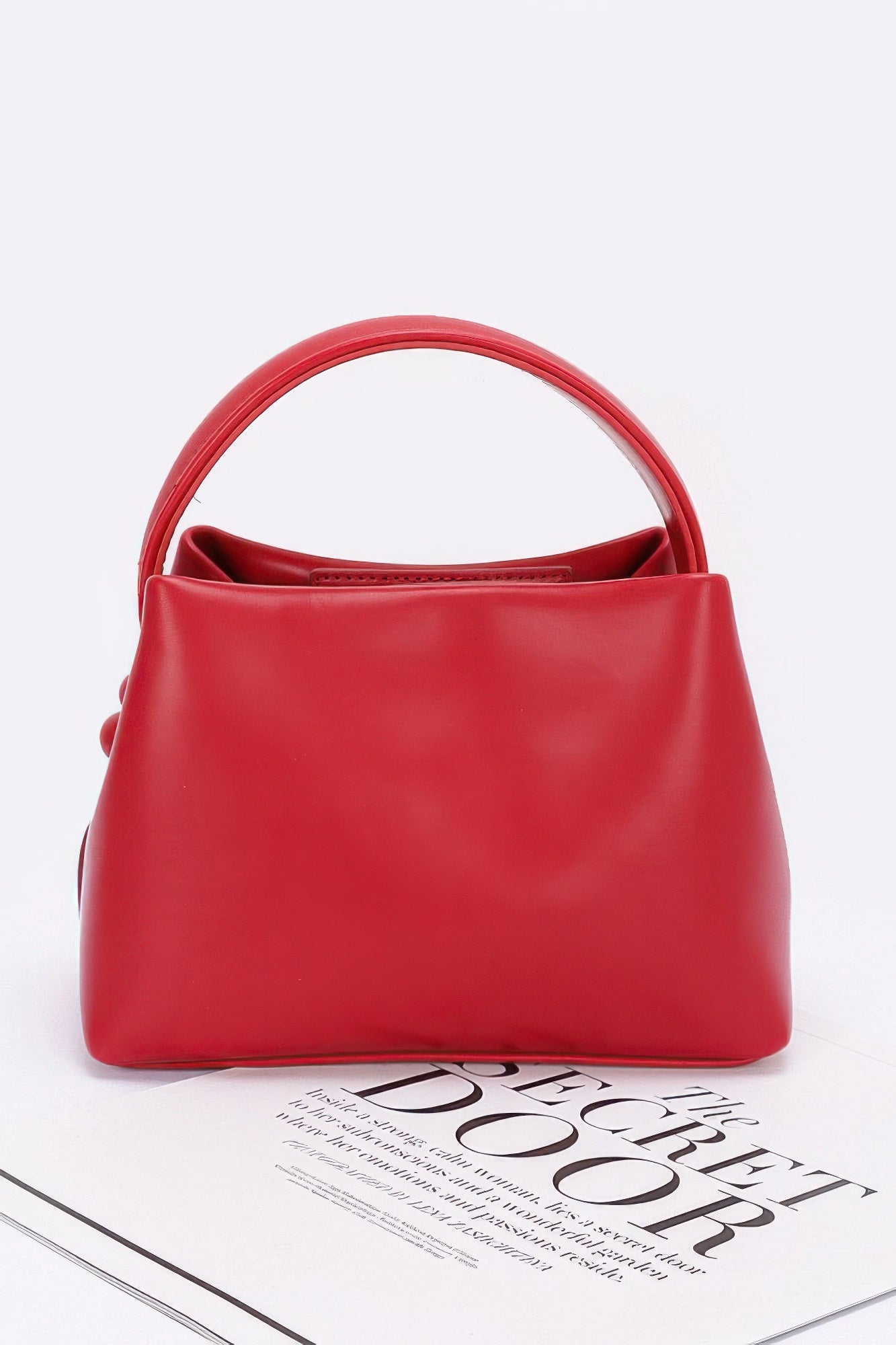 Faux Leather Tote Bag | Mixtshop LLC