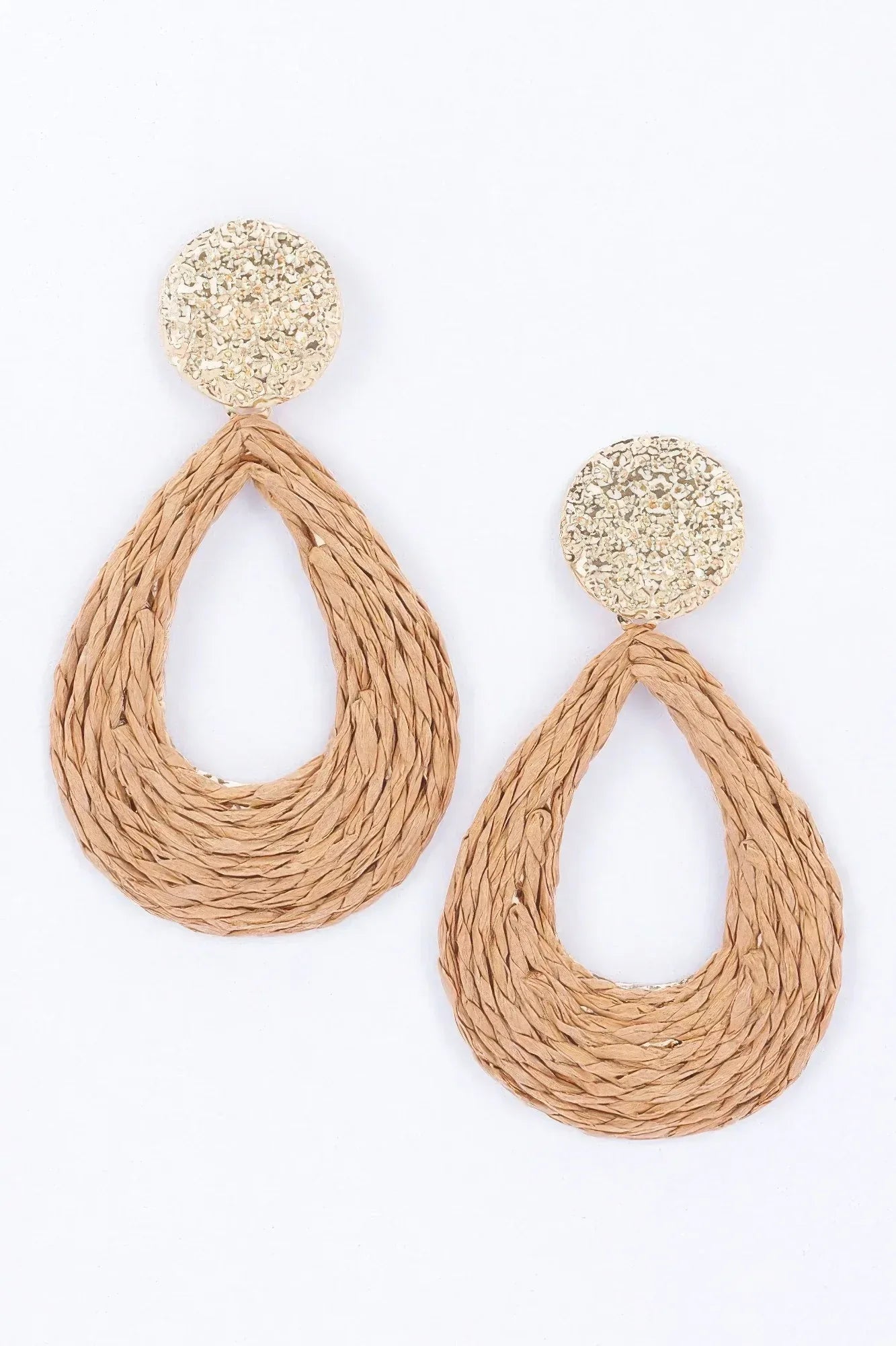 Metal And Paper Earring | Mixtshop LLC