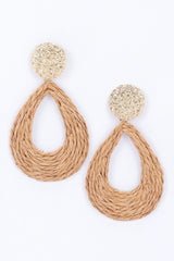 Metal And Paper Earring | Mixtshop LLC