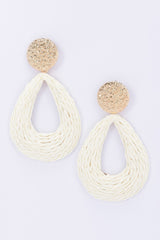 Metal And Paper Earring | Mixtshop LLC