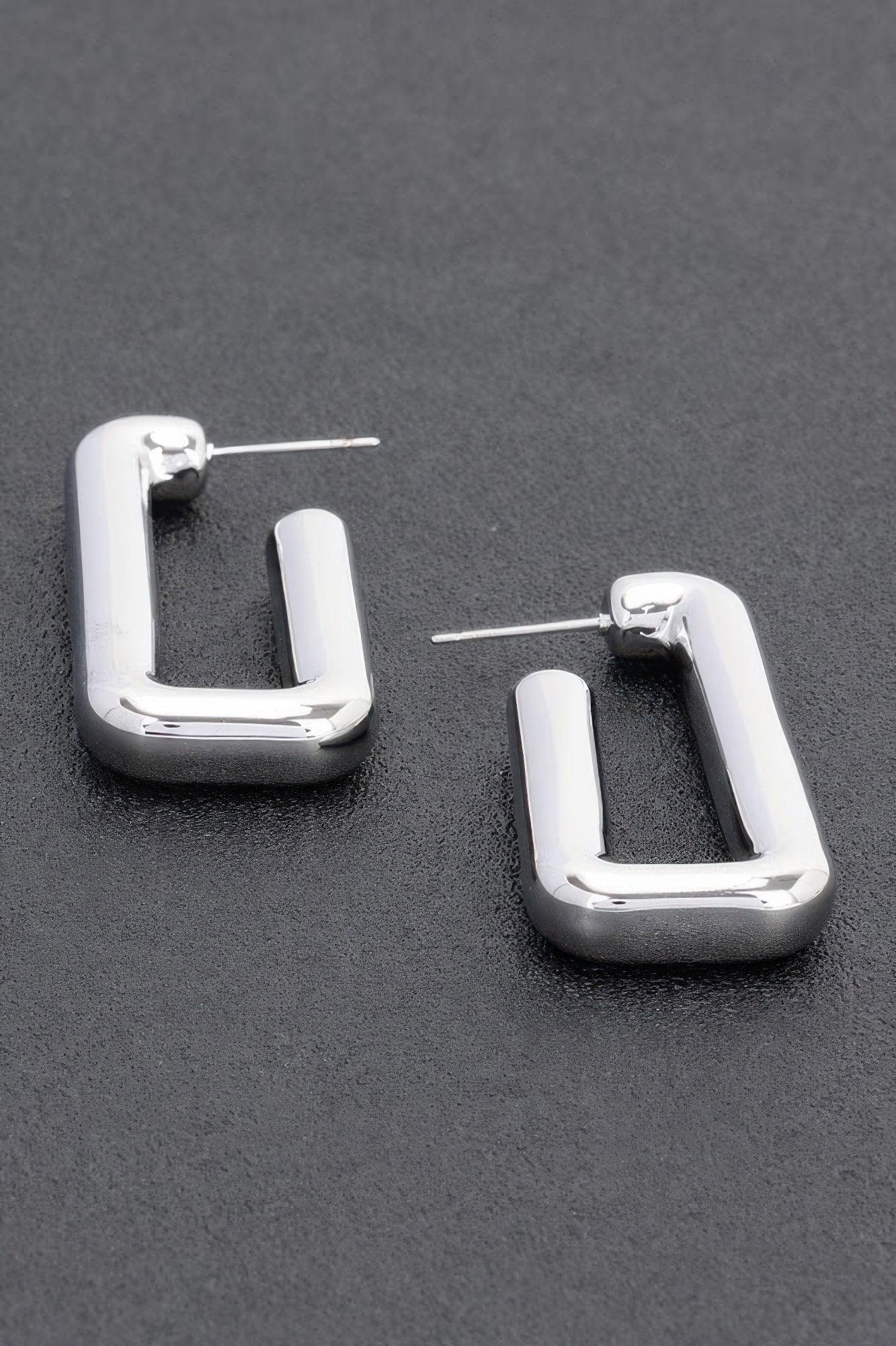 Metal Gold Dip Earring | Mixtshop LLC