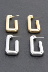 Metal Gold Dip Earring | Mixtshop LLC