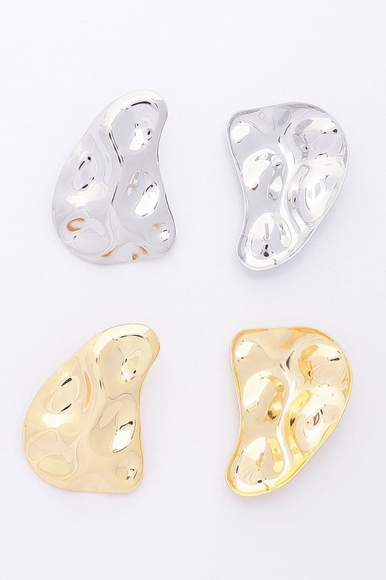 Metal Gold Dip Earring | Mixtshop LLC